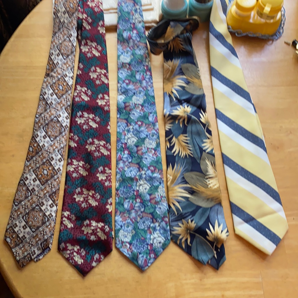 Set Tie Different Brands Good Condition 57